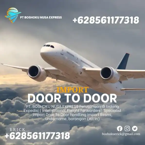 JASA IMPORT BORONGAN DOOR TO DOOR TEPERCAYA