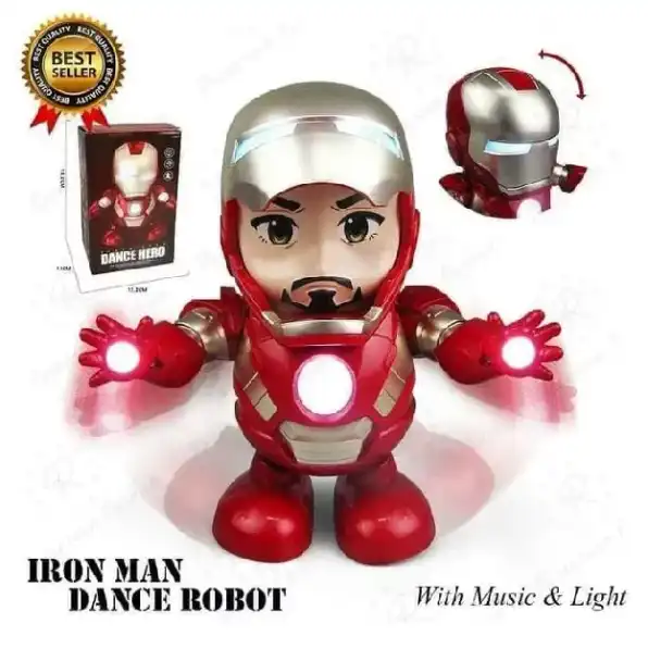 IRONMAN DANCE ROBOT SUPER HERO - BUKA TOPENG