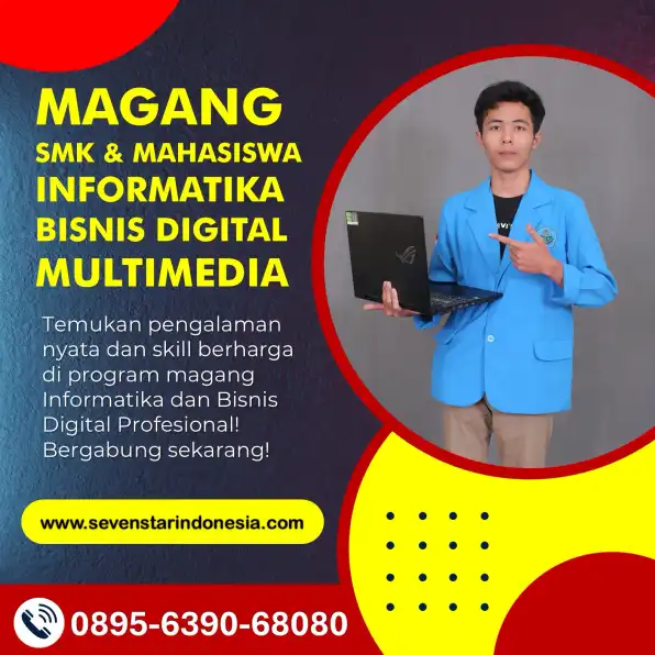 Hub 0895-6390-68080, Rekomendasi lowongan magang Informatika di Malang!