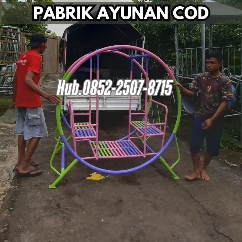 Hub 0852-2507-8715 FREE ONGKIR ! ayunan besi minimalis terbaru Dan Mainan Panjat Tali Kec Sragi Pekalongan  Bayar COD Free Ongkir