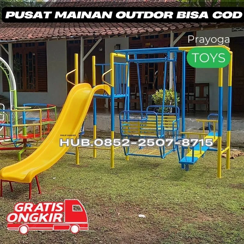 Gambar Ayunan Besi Dan Jungkat Jungkit Kec Bagor Nganjuk