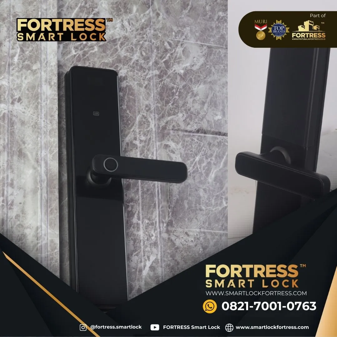 (FORTRESS) Smart Lock Door Rfid Card Di Palu