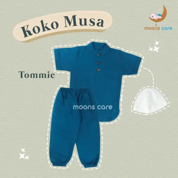 Moonscare Official Makassar !! 085269040611, Jual Baju Koko Bayi Moonscare di Makasar