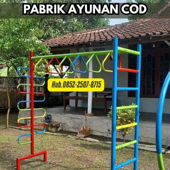 Hub 0852-2507-8715 TERMURAH !! ayunan besi kotak Dan mainan fiberglass Kec Dawuan Subang Bayar COD Free Ongkir