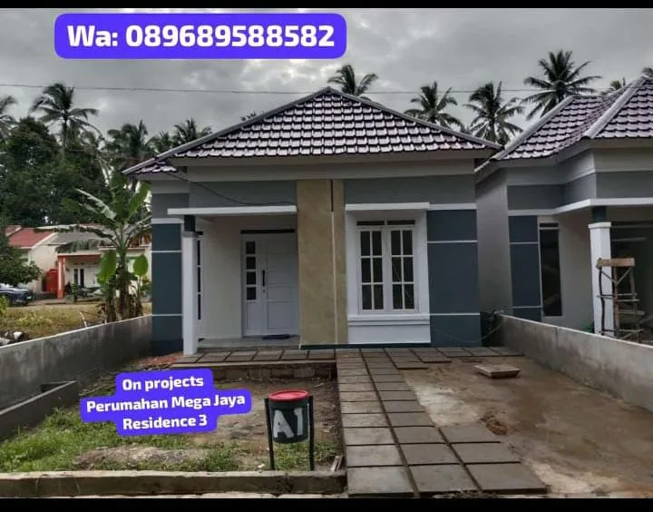 Perumahan Subsidi Tipe 36 rasa Komersil, Perumahan Mega Jaya Residence 3 Pontianak,tidak jauh dari pusat perbelanjaan