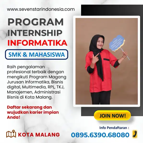 Hub 0895-6390-68080, Info Magang Jurusan Informatika Universitas Widyagama Malang: Kesempatan Magang IT!