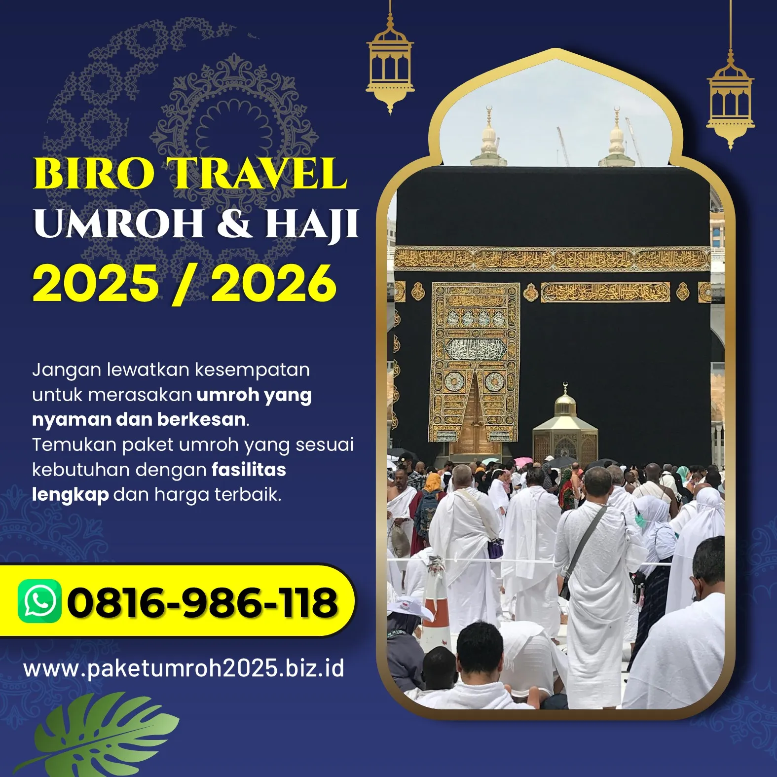 Travel Umroh Akhir Tahun 2025 Nglegok Blitar AL Bahjah