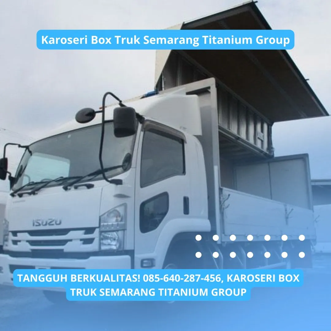 Kuat Teruji, Karoseri Wing Box Hino Semarang Kendal