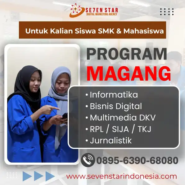 WA 0895-6390-68080, Program PKL Jurusan RPL di Kediri untuk Siswa SMK Berprestasi