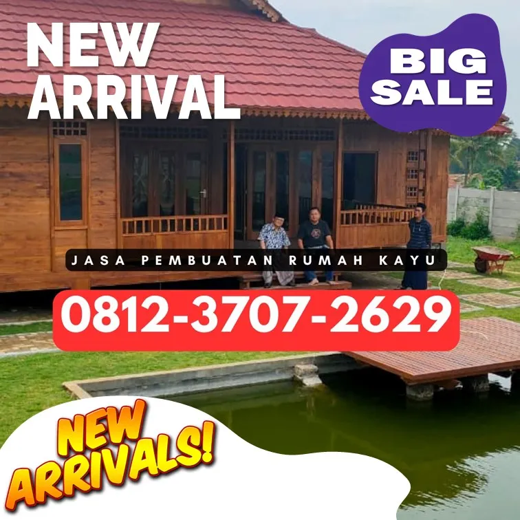 0812,3707,2629 Jasa Pembuatan Rumah Kayu di Klungkung