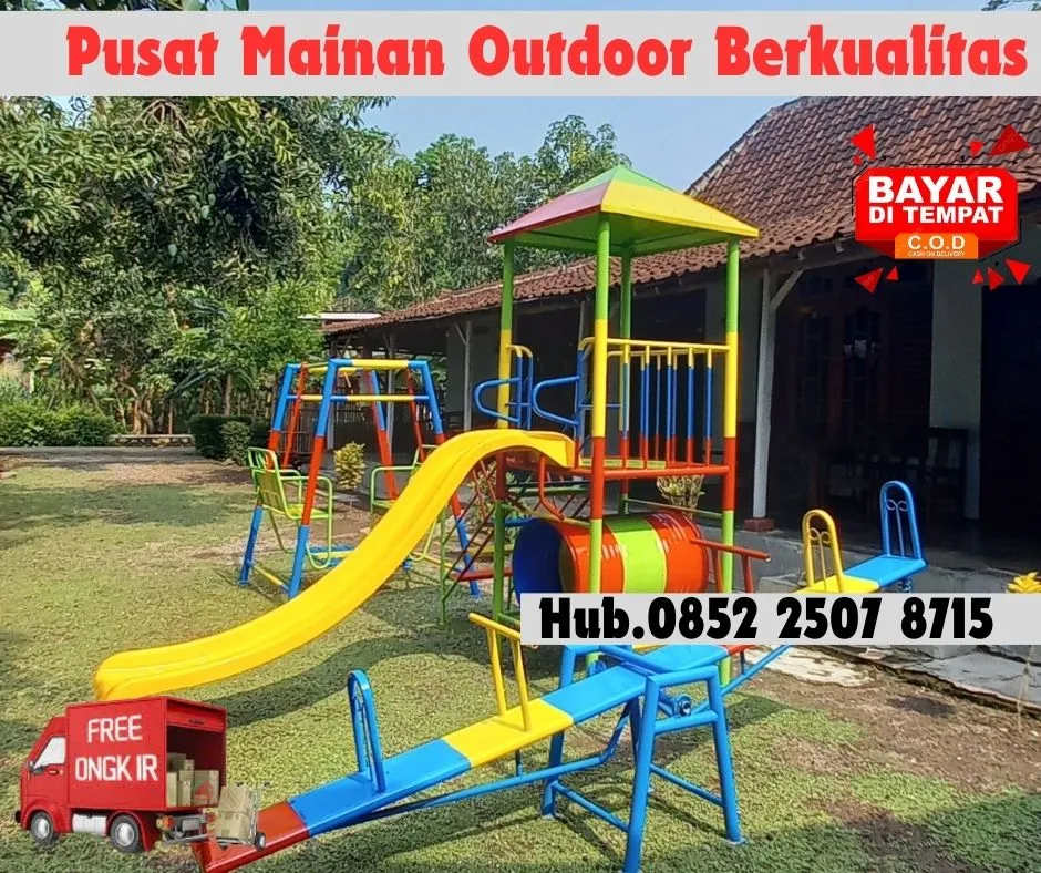 Hub 0852-2507-8715 TERMURAH !! Perosotan Anak Murah Dan Bola Dunia Mainan Tk Kec Prambanan Klaten Bayar COD Free Ongkir