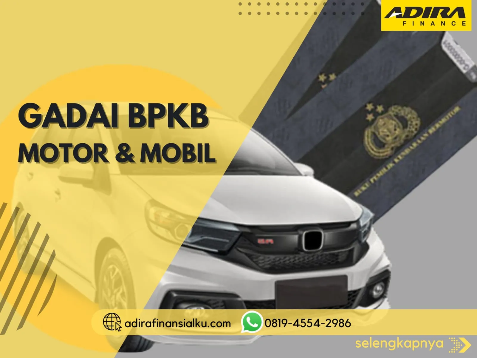 0819-4554-2986,Gadai BPKB Mobil Bunga Rendah di bogor