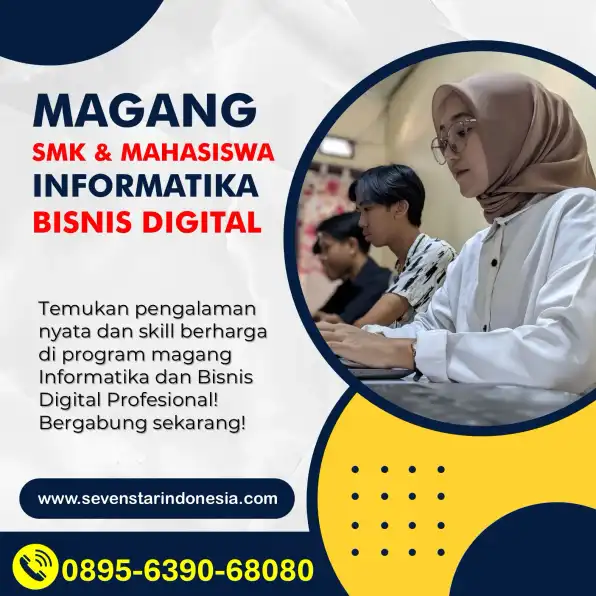 (WA 0895 6390 68080)  Magang Informatika di Malang: Lowongan Terbaru untuk Mahasiswa 2025