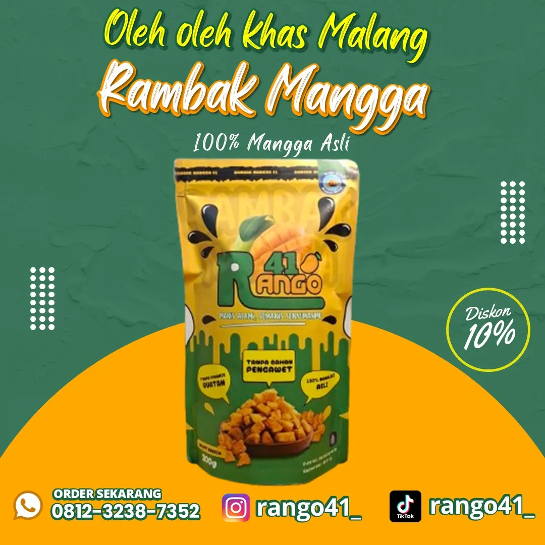 Tempat Jual Rambak Mangga Asli dan Renyah 500 gram, Langsung dari Produksi