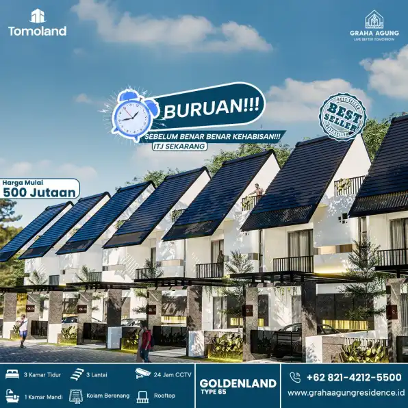 Rumah Malang Minimalis Jaminan Bangunan Kualitas Tinggi Call 0821-4212-5500