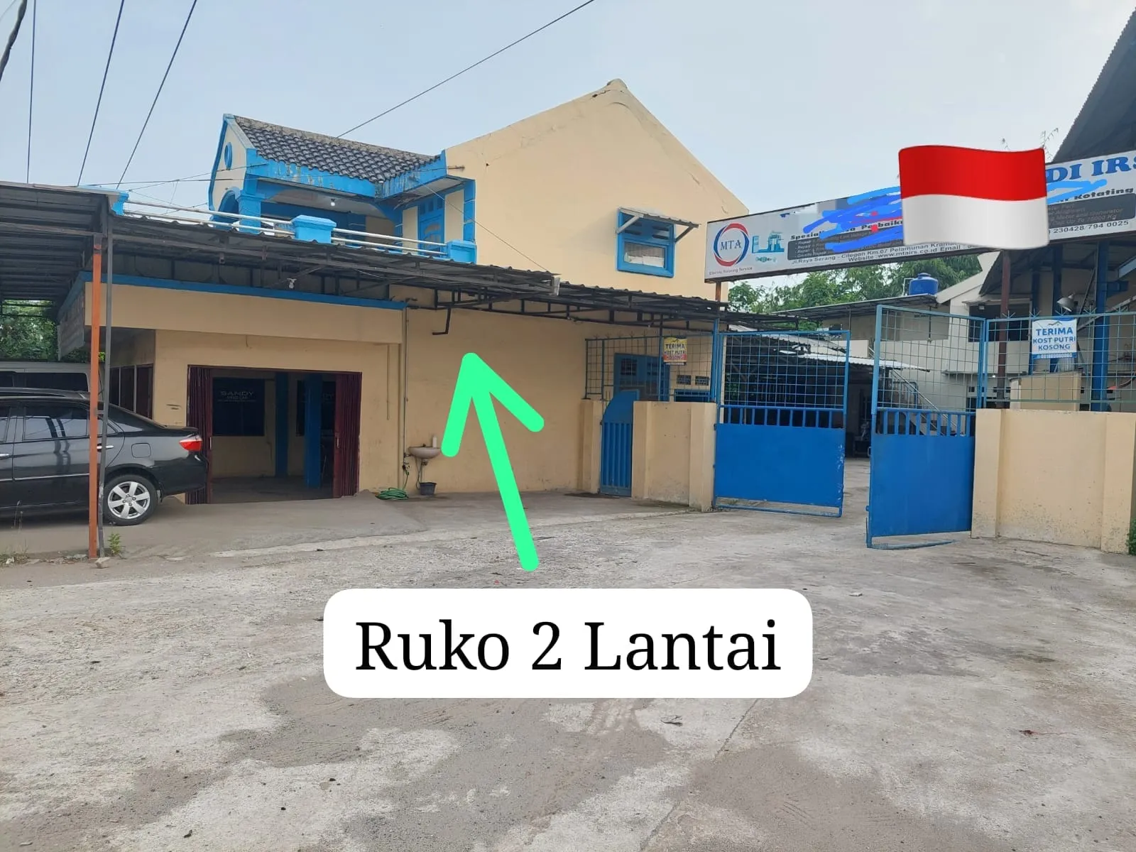 Dijual Tempat Usaha di Raya Serang, Cilegon, Banten