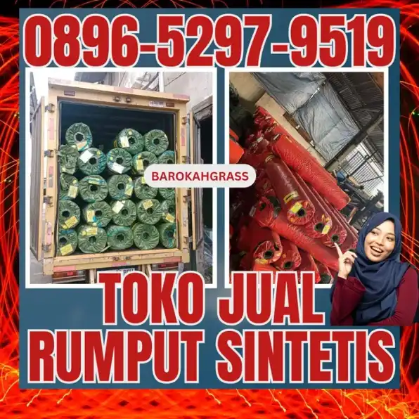 0896-5297-9519 (Bu Diana), Jual Rumput Sintetis Palembang Rambang