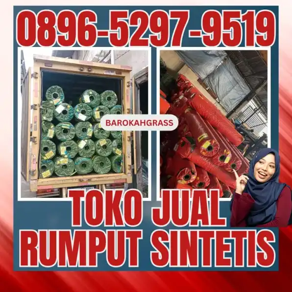 0896-5297-9519 (Bu Diana), Penjual Rumput Sintetis Aceh Barat Daya Setia