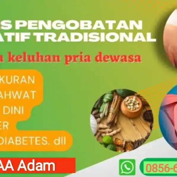 Pengobatan Terapi Vitalitas Pria Bekasi AA Adam Terbaik WA 0856-6904-4498