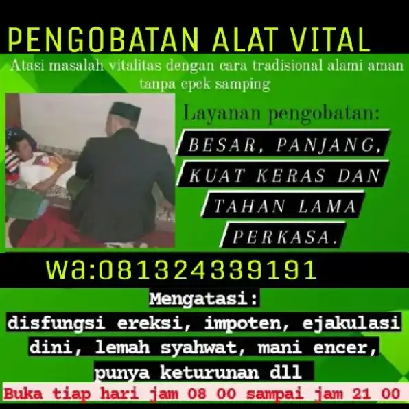 Pengobatan Altenatif Alat Vita Apih Rusmanl kota Bau.Bau Dompu