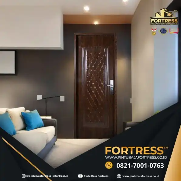 MEGAH..!! WA 0821 7001 0763 (FORTRESS) Pintu Motif Kayu Terdekat Kupu Tarung Di Sintang