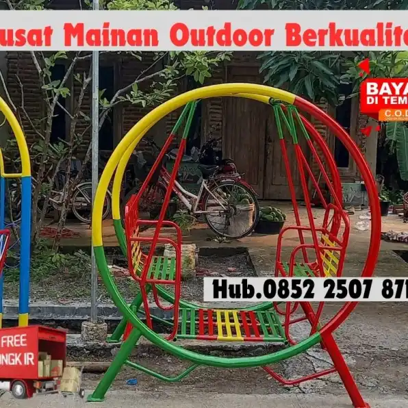 Hub 0852-2507-8715 GROSIR !! ayunan besi kecil Dan mainan outdoor Kec Bojongloa Kaler Bandung kota Bayar COD Free Ongkir