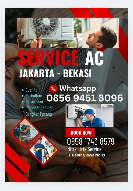 O856 9451 8O96 Tukang Ac, Jasa Cuci Ac, Service Ac Pulo Gadung Jakarta Timur
