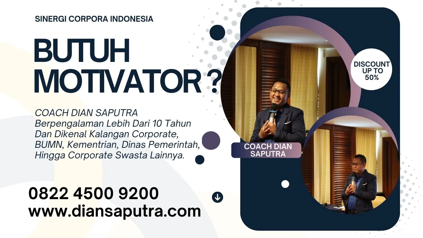 Trainer Marketing Ambon, Terpercaya & Solutif, Dian Saputra