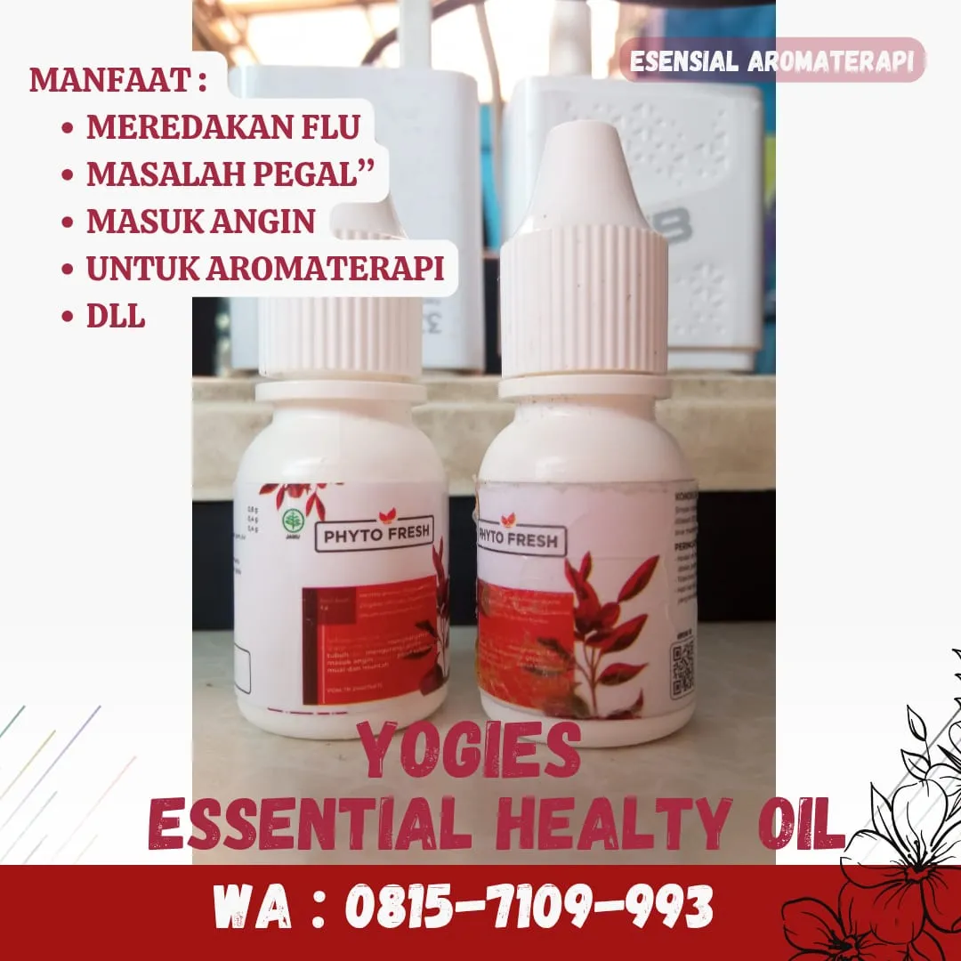 (YOGIES), Phyto Fresh Kab Aceh Jaya, Minyak Terapi Esensial