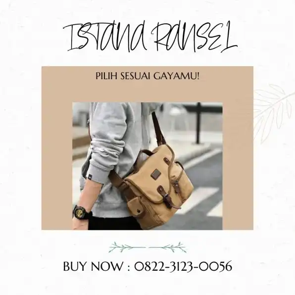 Travel-Friendly 0822-3123-0056 Beli Tas Sekolah Ransel Fashion Pekerjaan Kantor Kudus Ambon ISTANA RANSEL