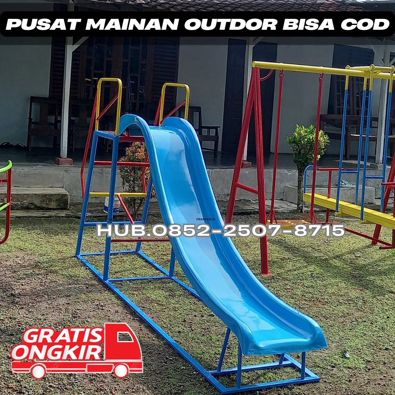 Desain ayunan besi hollow Dan produsen playground Kec Kanor Bojonegoro