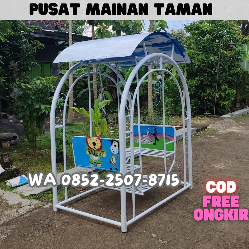 Pusat ayunan besi minimalis Dan mainan outdoor untuk tk Arjasari Bandung