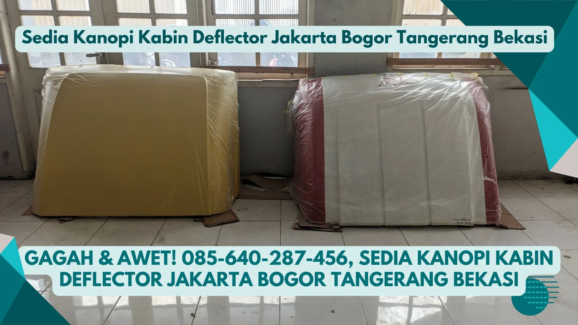 Tahan Lama & Berkelas, Sedia Kanopi Kabin Deflector Jakarta Bogor Tangerang Bekasi