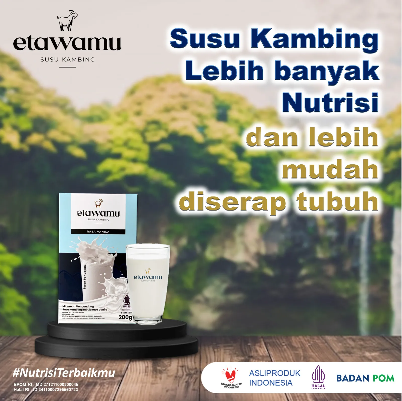 Susu Kambing Untuk Anak Tulungagung,BPOM & MENYEHATKAN