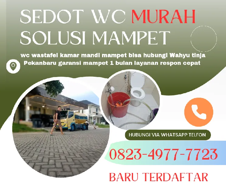 SEDOT WC DI PEKANBARU