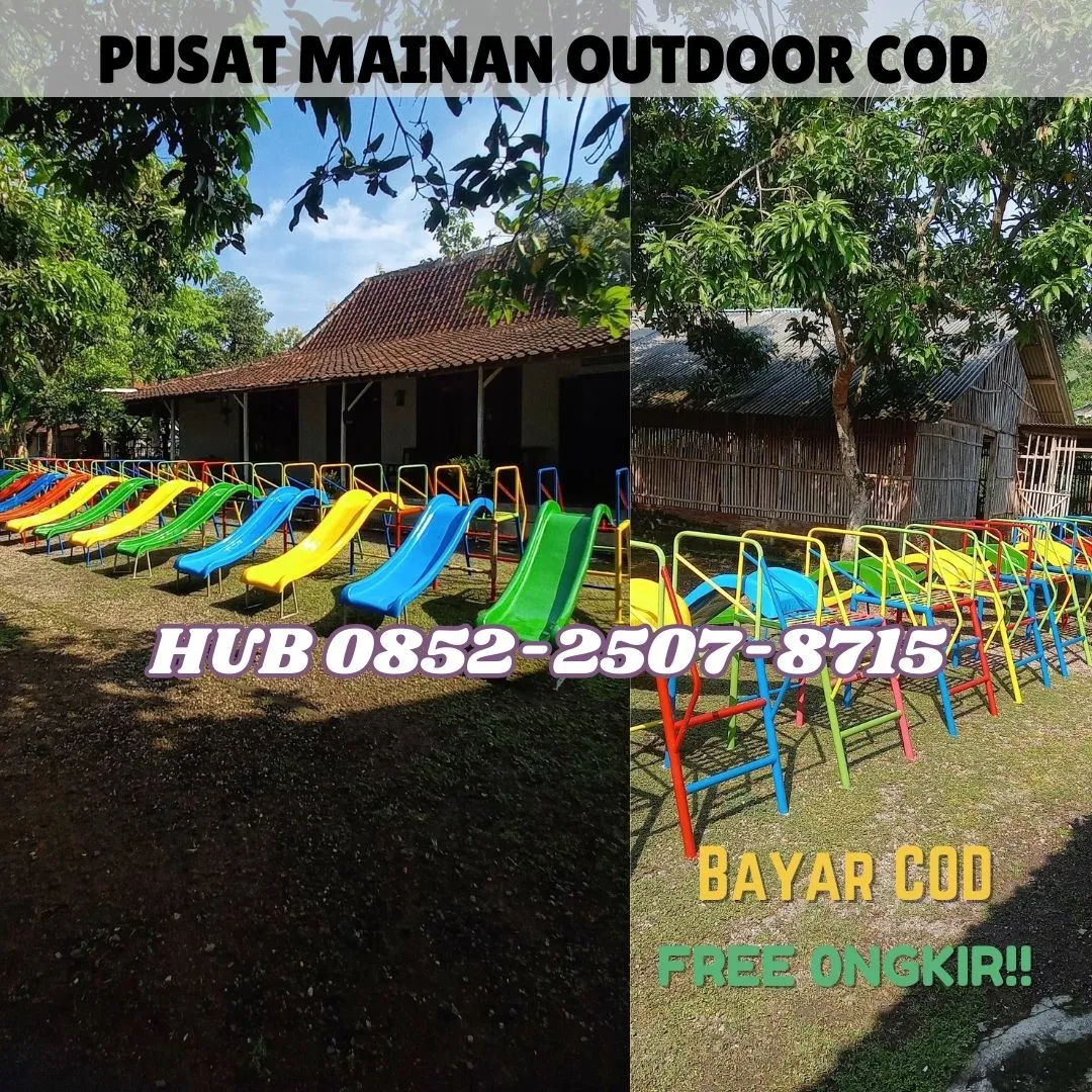 Gambar ayunan besi bulat besar Dan mainan playground Kec Jatiuwung Tangerang kota