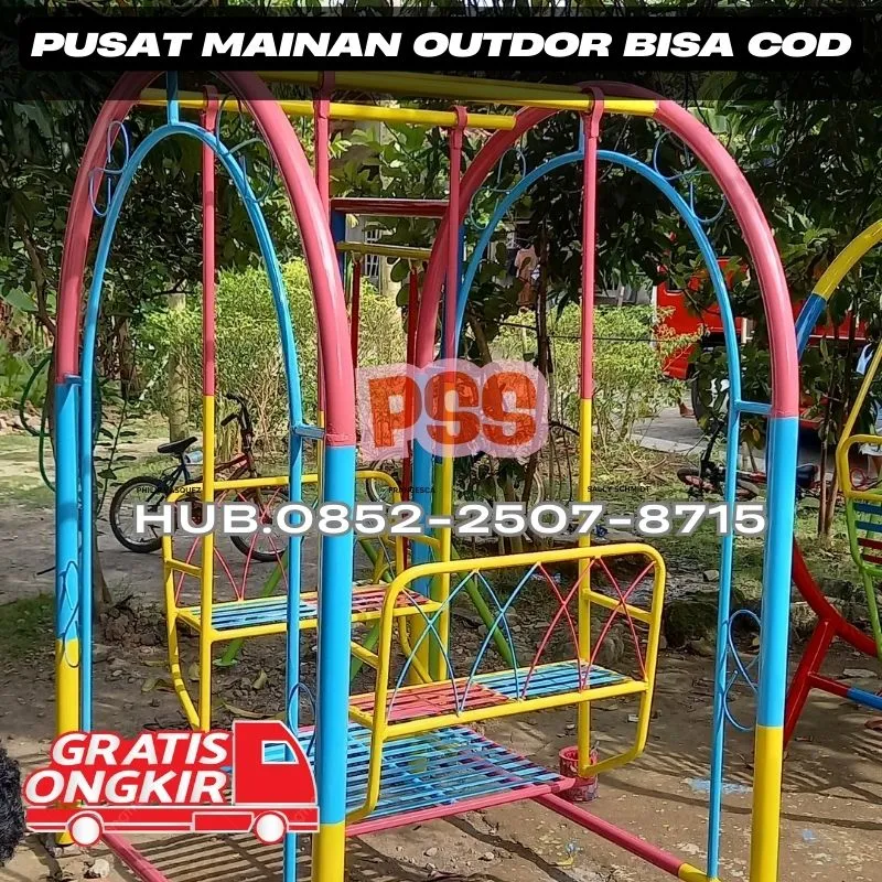 Contoh Ayunan Besi Custom Dan Perosotan Anak Kec Susut Bangli bali