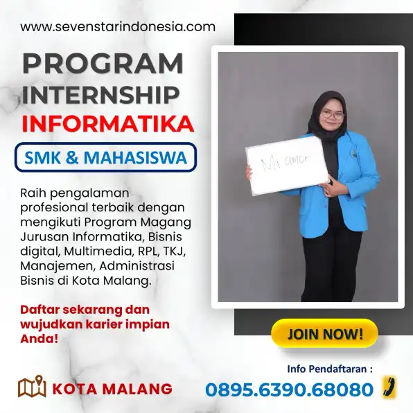 Hub 0895-6390-68080, Info Magang Jurusan Informatika Universitas Widyagama Malang: Kesempatan Magang IT!