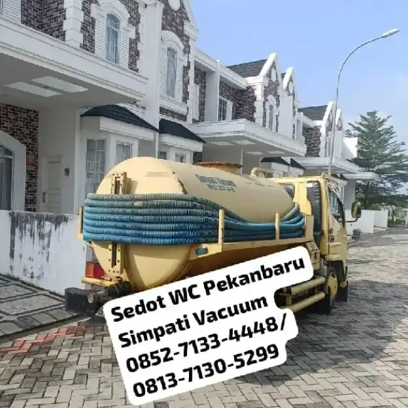 Jasa sedot WC Pekanbaru 0852-7133-4448 Simpati Vakum