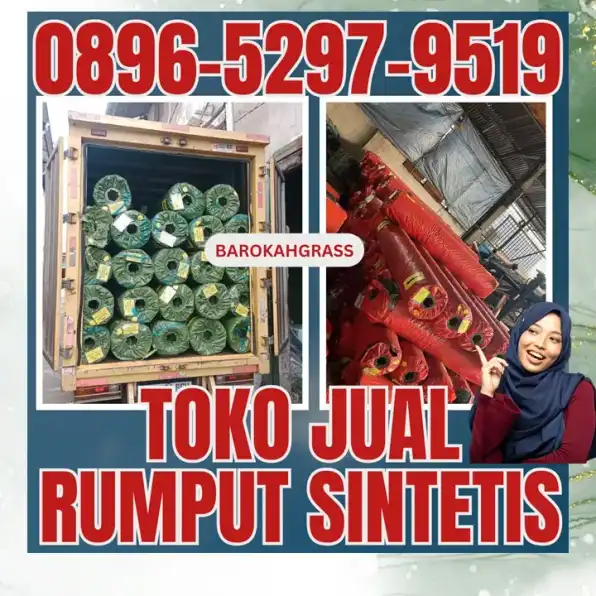 0896-5297-9519 (Bu Diana), Jual Rumput Sintetis Padang Linggo Sari Baganti