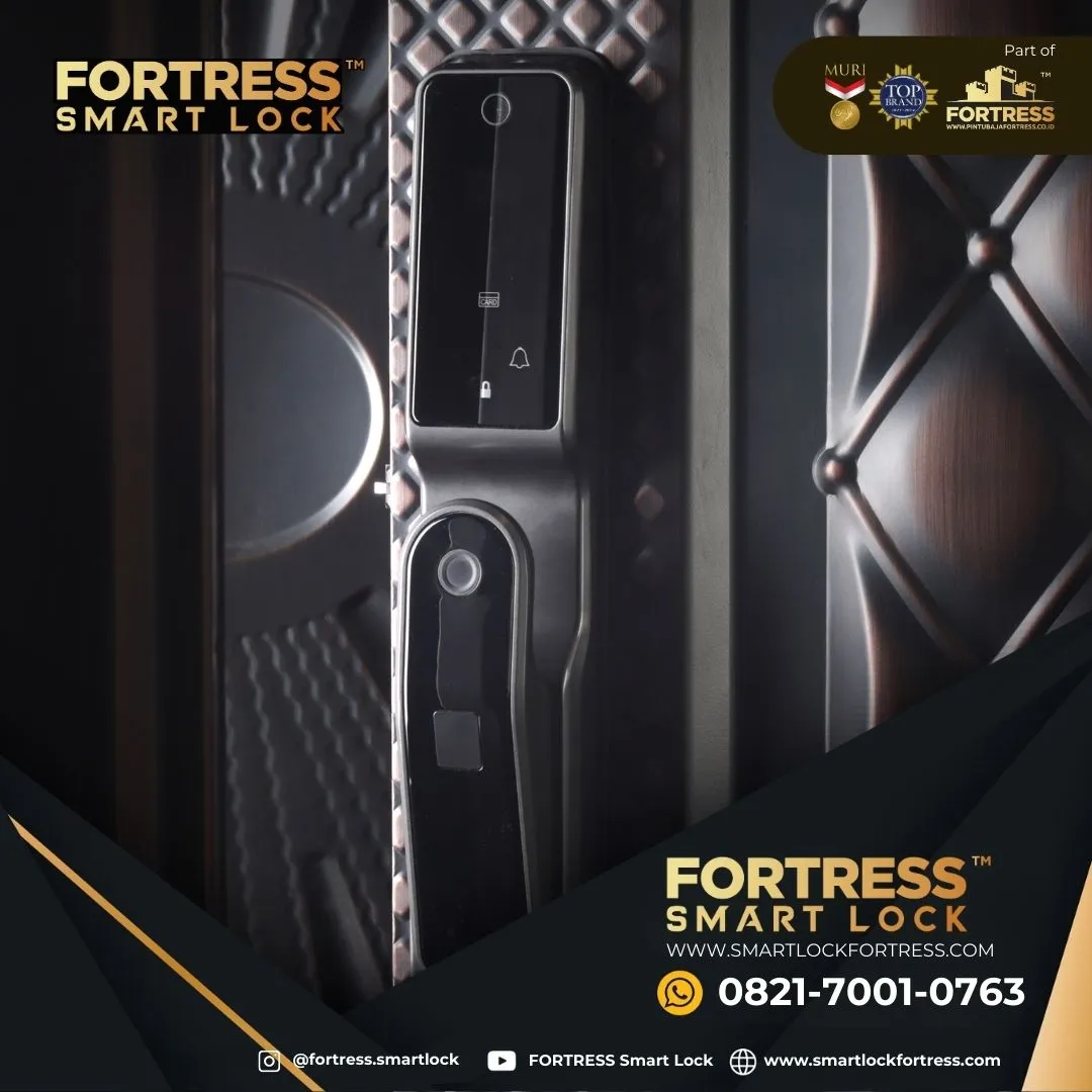 (FORTRESS) Smart Lock Untuk 2 Pintu Di Palu