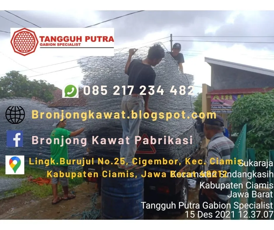 Diskon, Jual Bronjong Kawat Ciamis, di Pakis, Malang