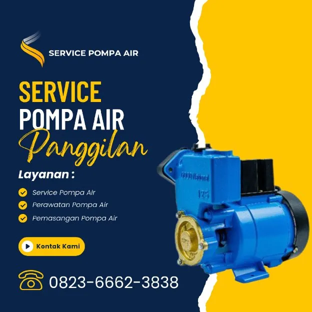 Jasa Service Pompa Air Deli Serdang,Teknisi Handal & Terpercaya 0823,6662,3838