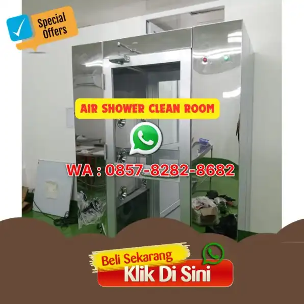 [ 0857-8282.8682 ] Cleanroom Entry Shower untuk Keamanan Kebersihan Maksimal