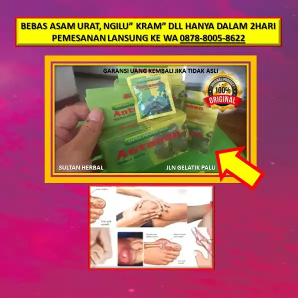 0878-8005-8622 Obat Asam Urat Terbaik Di Dunia Di Kota Palu