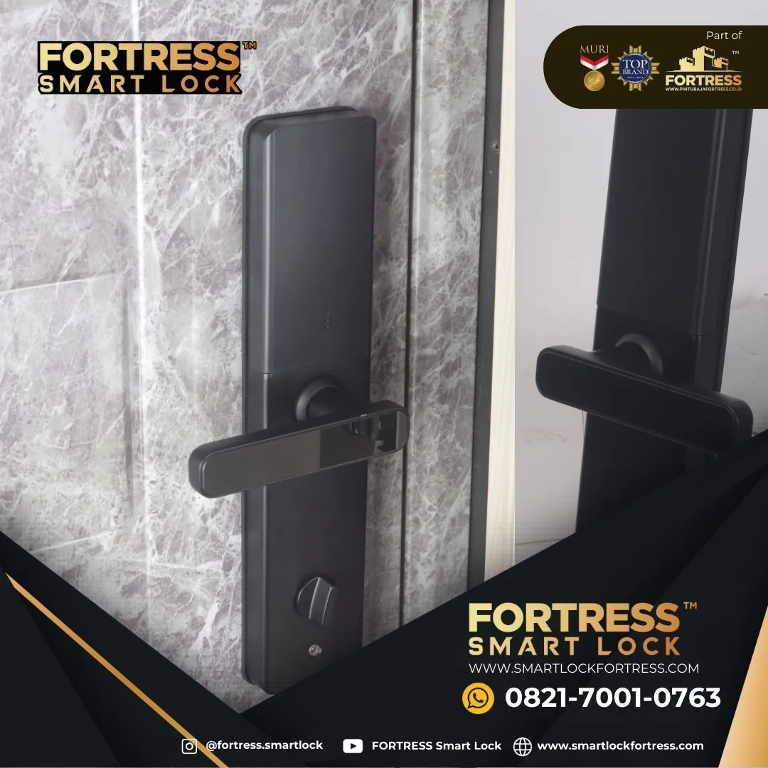 (FORTRESS) Smart Lock Door Rfid Card Unlock Di Ketapang