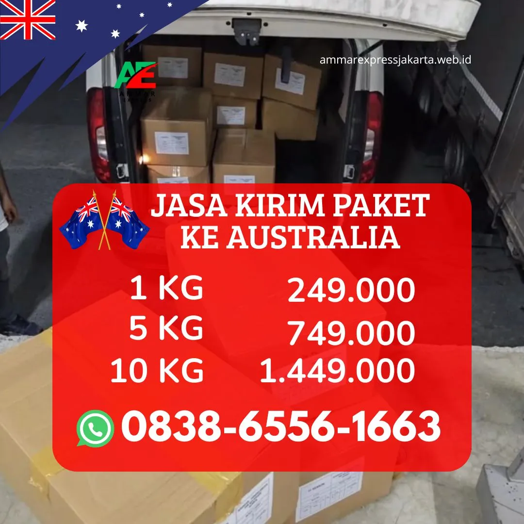 GRATIS PICK-UP, Jasa Kirim Barang ke Australia Murah Cianjur