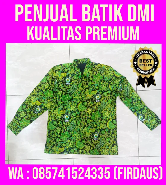 Produsen Seragam batik DMI Sukoharjo Mojosari Raudhah Batik Pekalongan