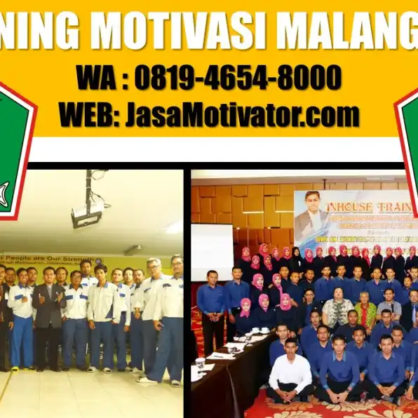 Motivator Dari Malang, (0819-4654-8000) Terlucu & Semangat