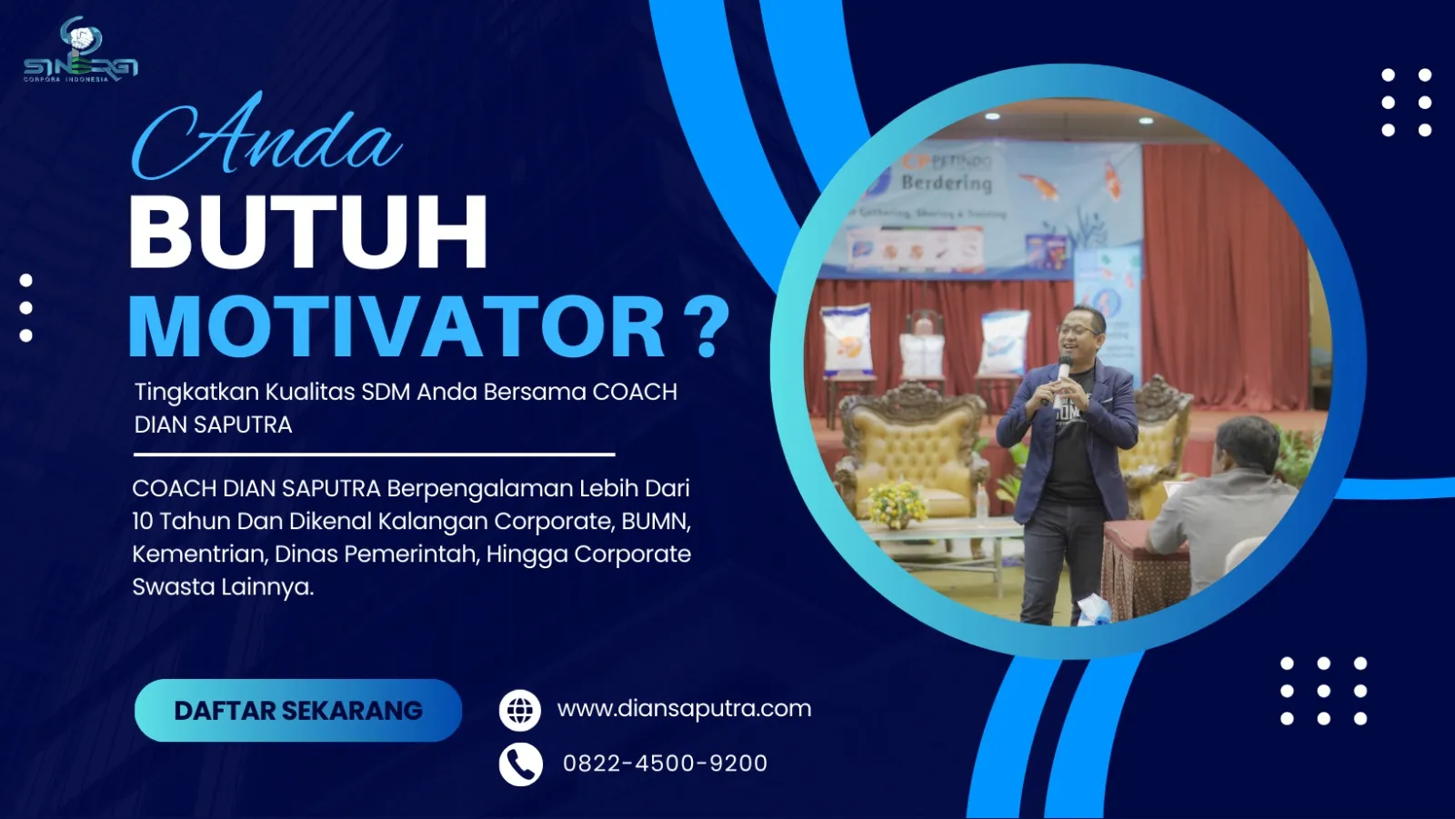 Motivator Purworejo, Terpercaya & Solutif, Dian Saputra